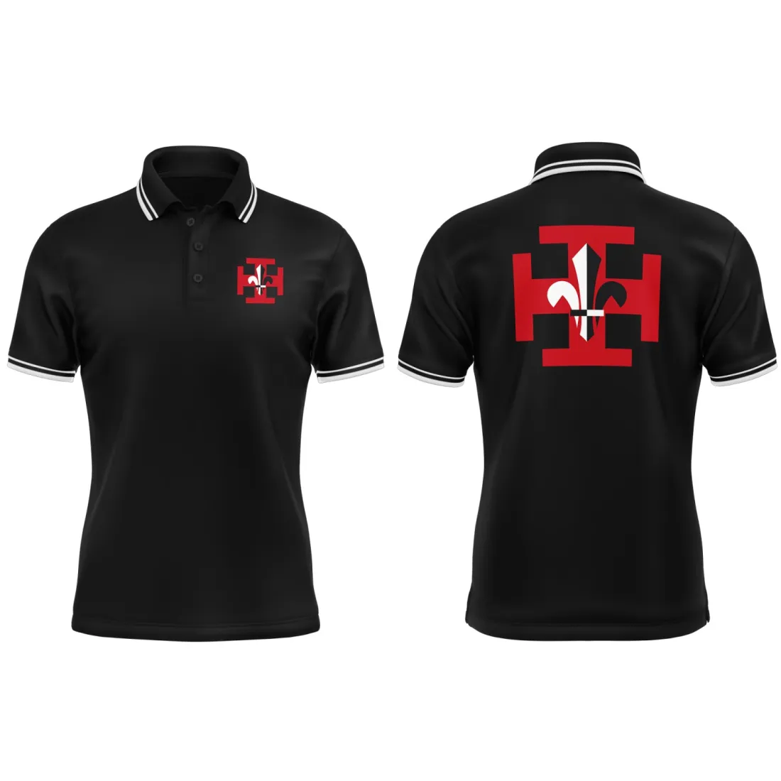 Polo Homme contrasté